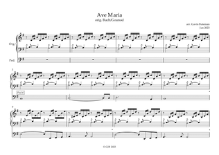 Ave Maria (Bach/Gounod) for organ