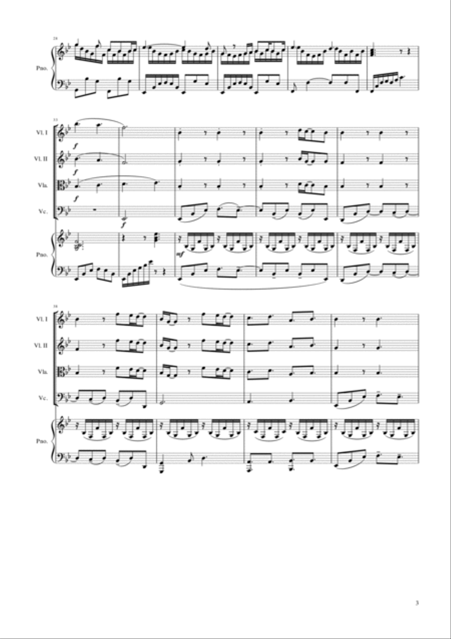A Thousand Years Small Ensemble scores gallery preview page 3