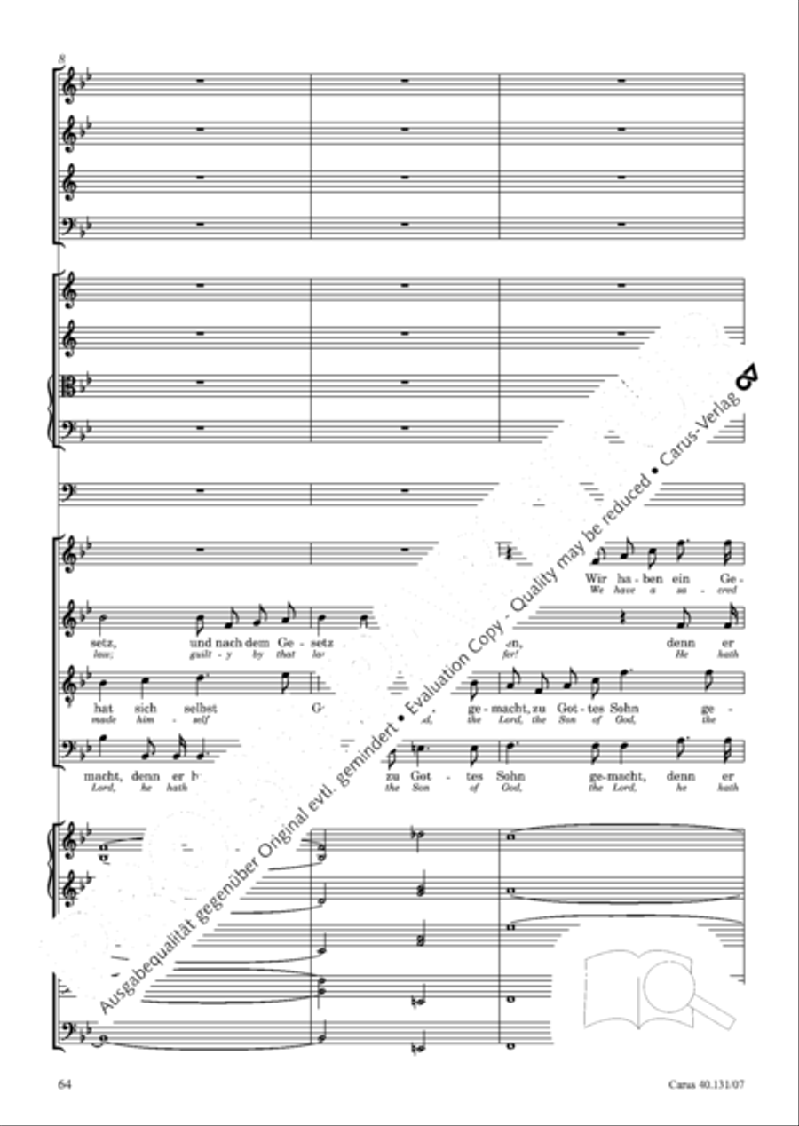 Christus Choir scores gallery preview page 81
