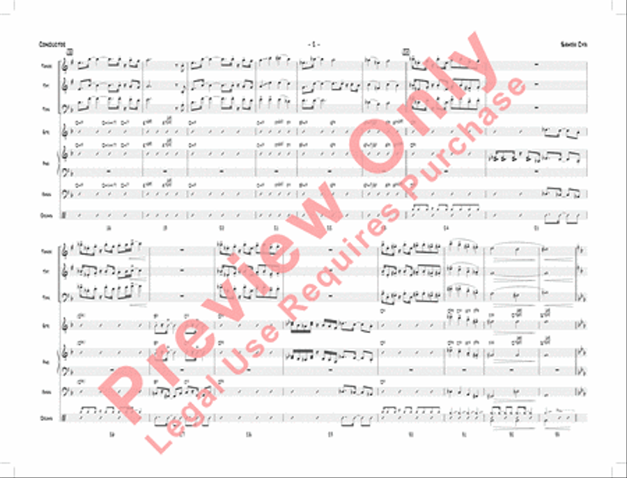 Samba Cya Samba Cya Jazz Ensemble scores gallery preview page 5