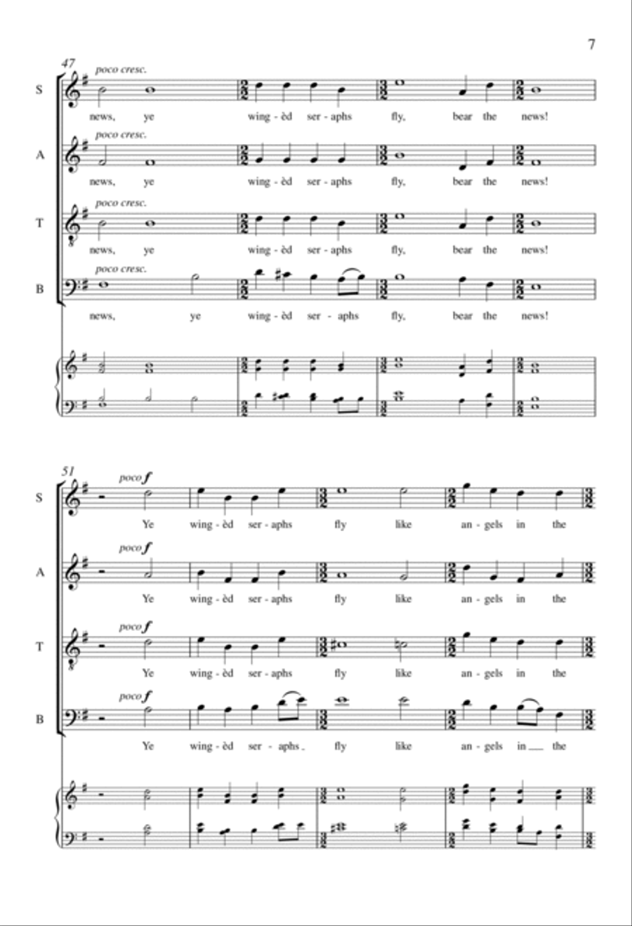 Wondrous Love Divisi scores gallery preview page 6