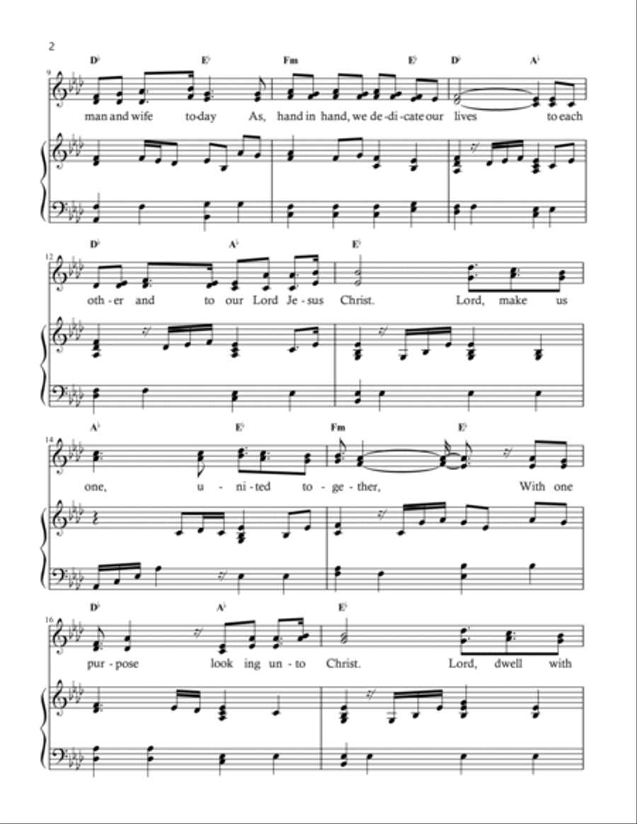 All Our Days for Christ All Our Days for Christ Piano scores gallery preview page 2