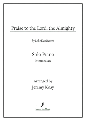 Book cover for Praise to the Lord, the Almighty (Solo Piano)