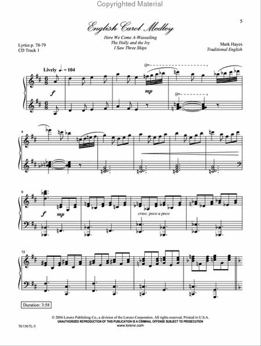 Emmanuel Piano Solo scores gallery preview page 2