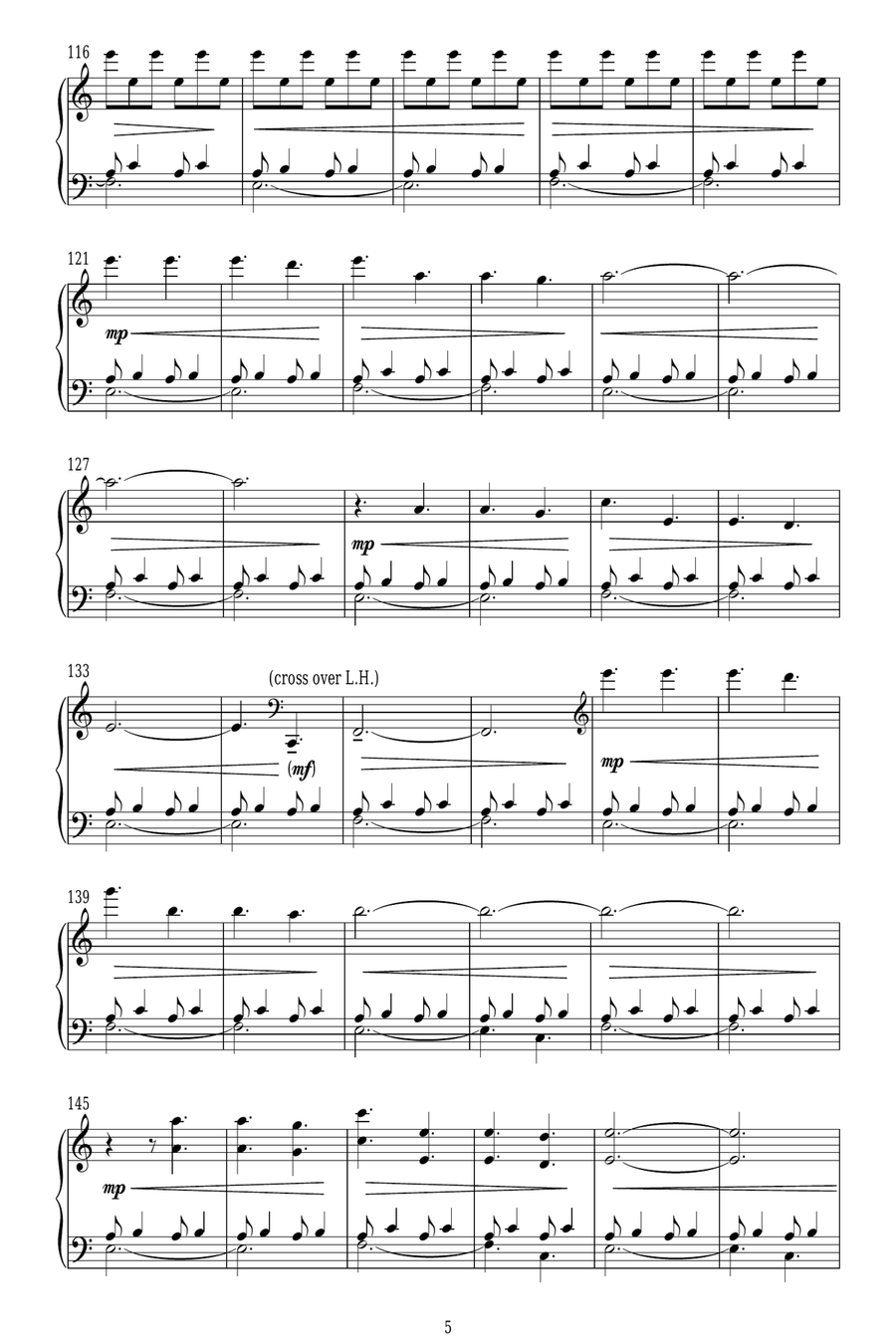 Downton Abbey (Theme) Piano Solo scores gallery preview page 5