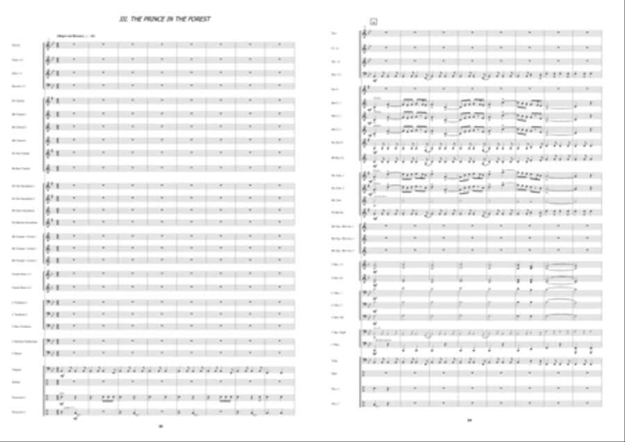 Rapunzel Concert Band scores gallery preview page 10