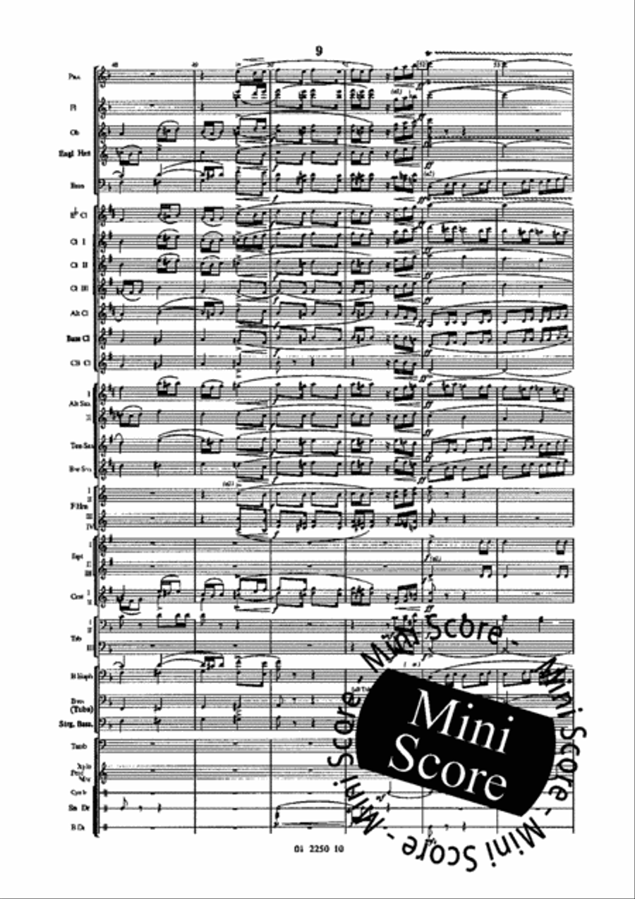 Evolutions Evolutions Concert Band scores gallery preview page 15