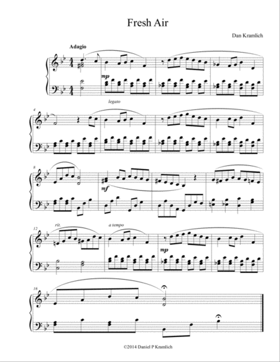 Expressions - 10 Intermediate Piano Pieces Piano Method scores gallery preview page 3