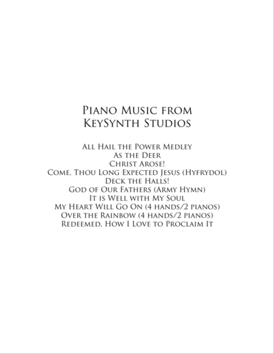 It is Well With My Soul Piano Solo scores gallery preview page 2