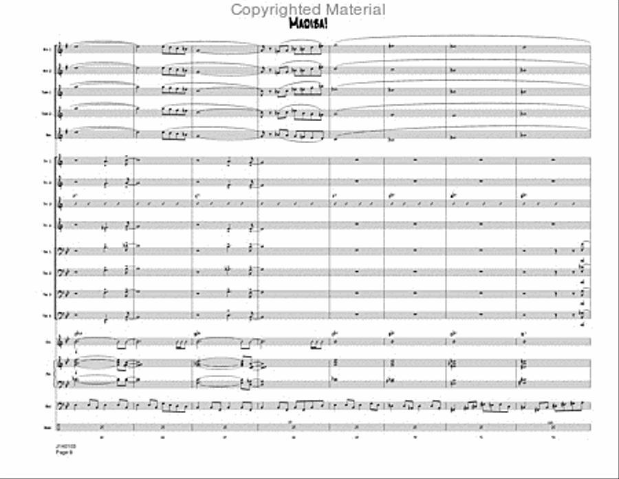 Madiba Jazz Ensemble scores gallery preview page 12