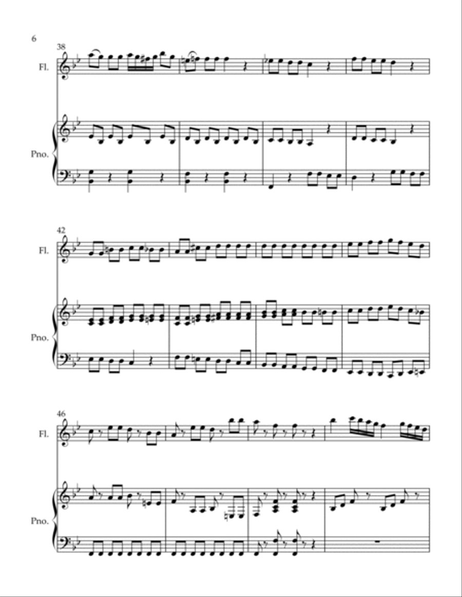 Spiritoso Flute Solo scores gallery preview page 6