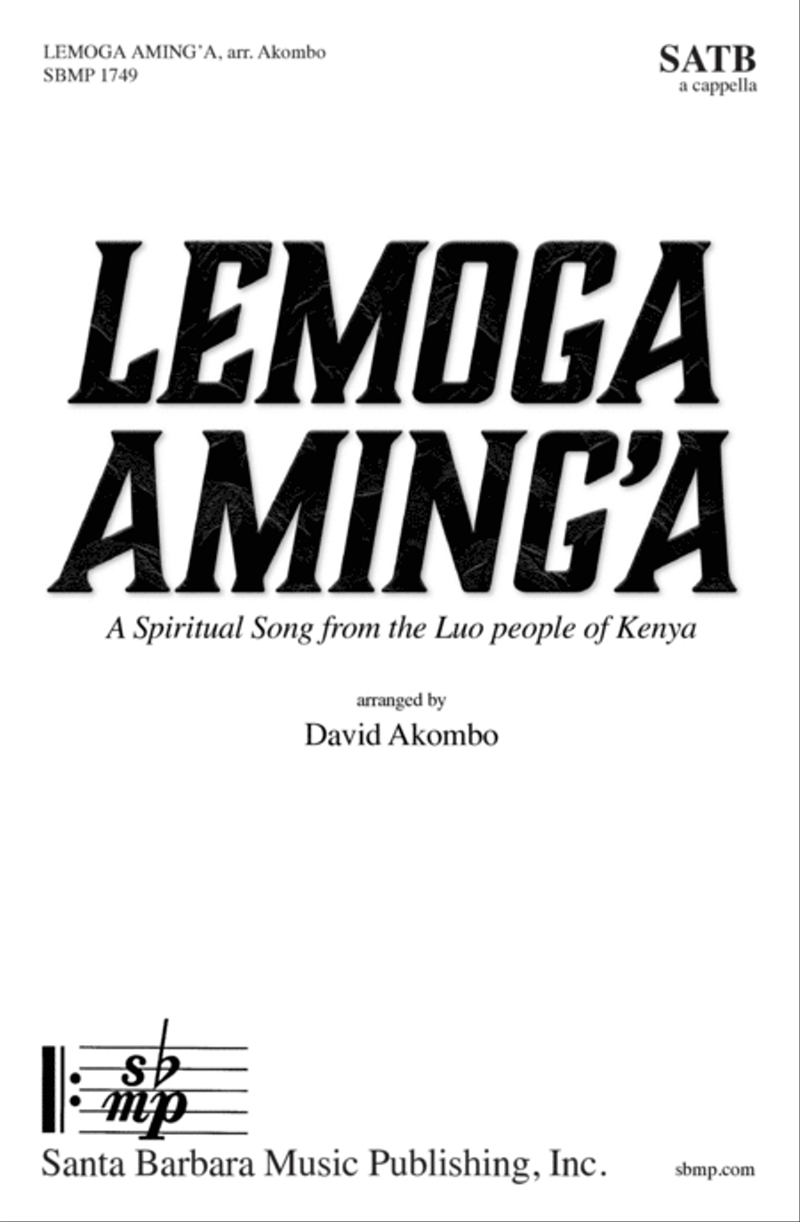 Lemoga Aming’a 4-Part scores gallery preview page 2