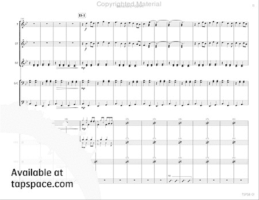 Distractions Steel Drum Band scores gallery preview page 14