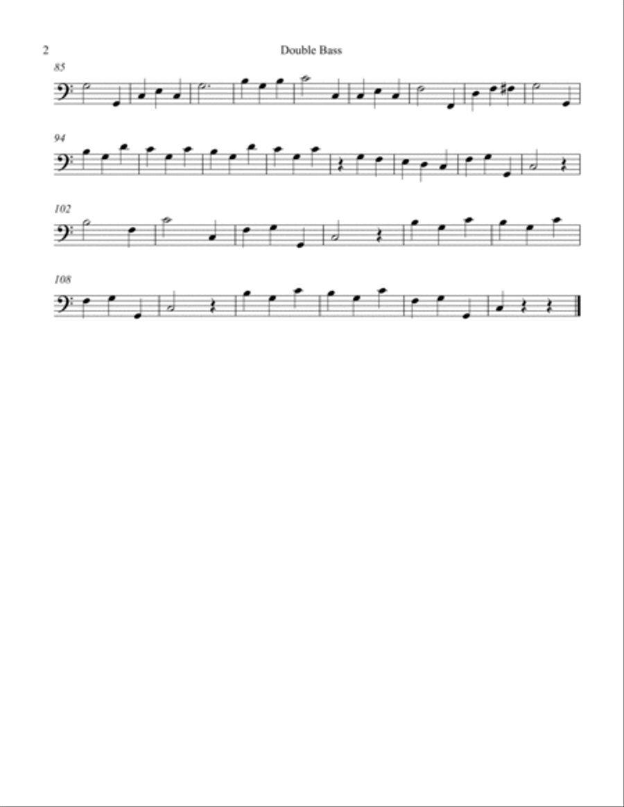 Que d'attraits, que de majesté! from Iphegenia String Orchestra scores gallery preview page 2