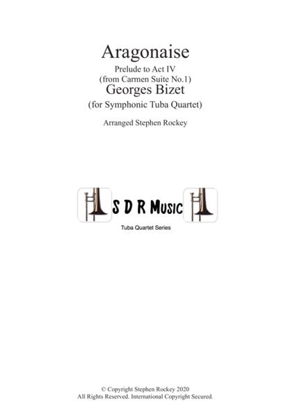 Aragonaise from Carmen for Symphonic Tuba Quartet image number null