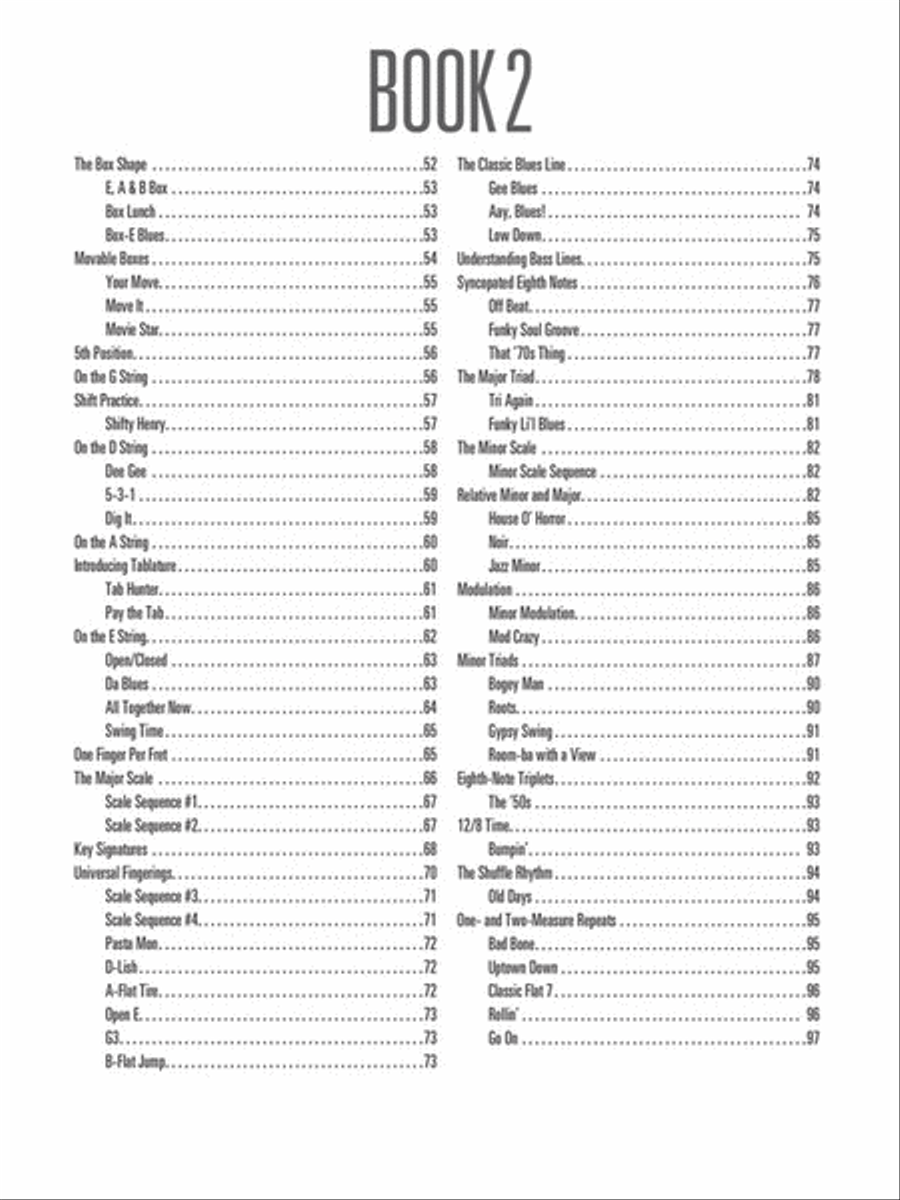 Hal Leonard Bass Method – Complete Edition Collection / Songbook scores gallery preview page 4