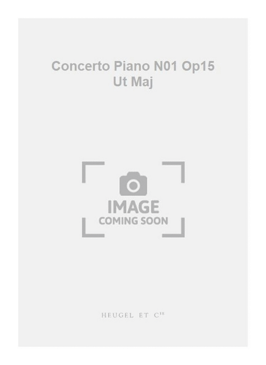 Concerto Piano N01 Op15 Ut Maj