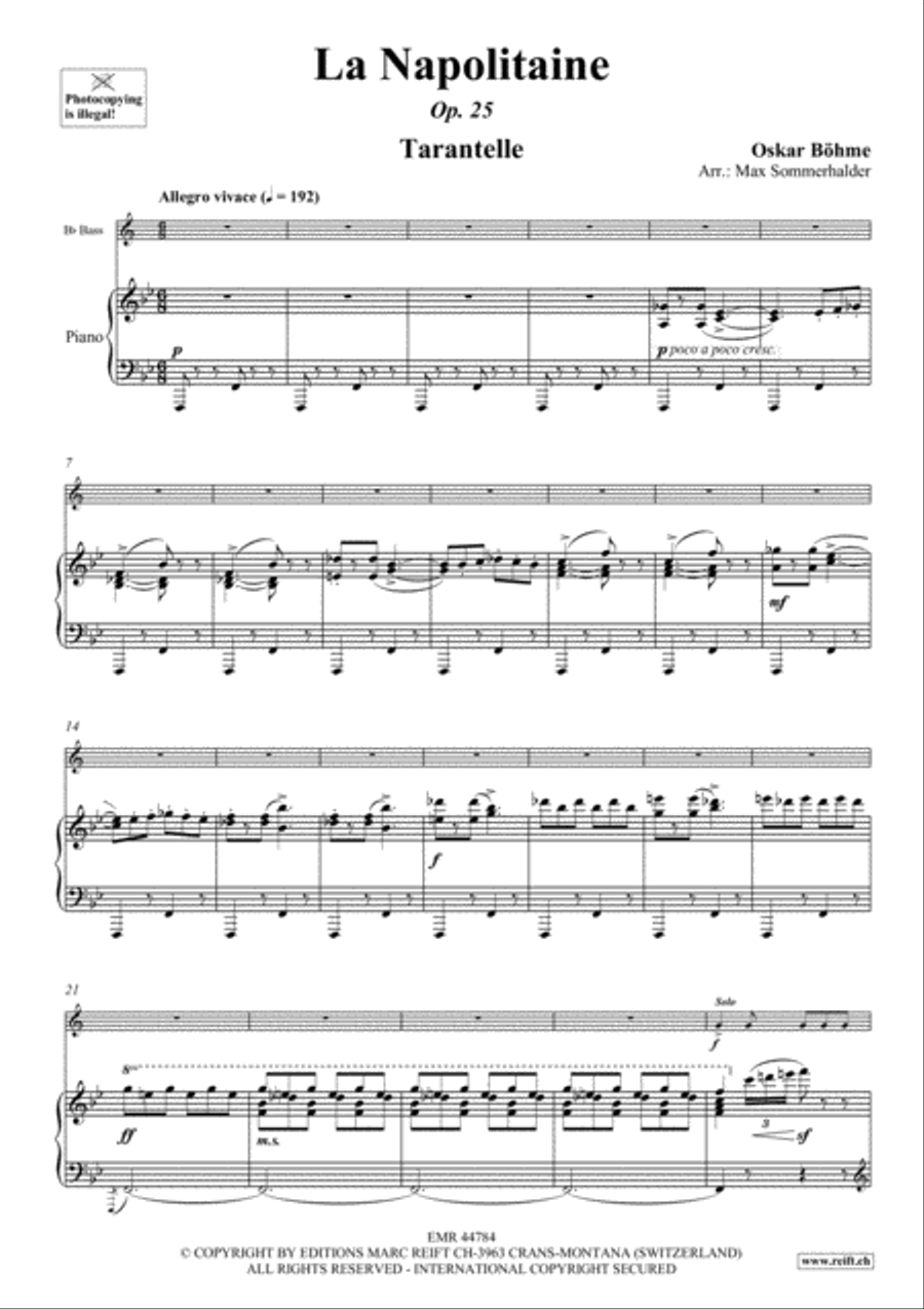 La Napolitaine Voice Solo scores gallery preview page 4