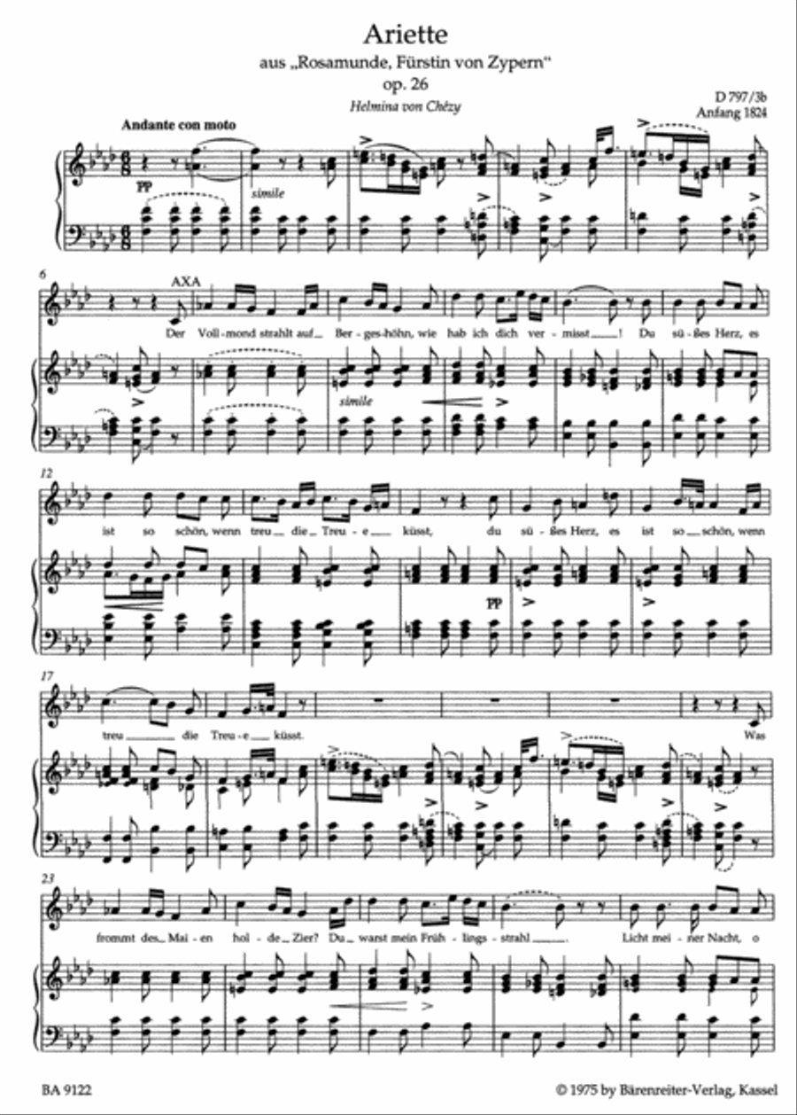 Lieder, Volume 2 Lieder, Volume 2 Medium Voice scores gallery preview page 2