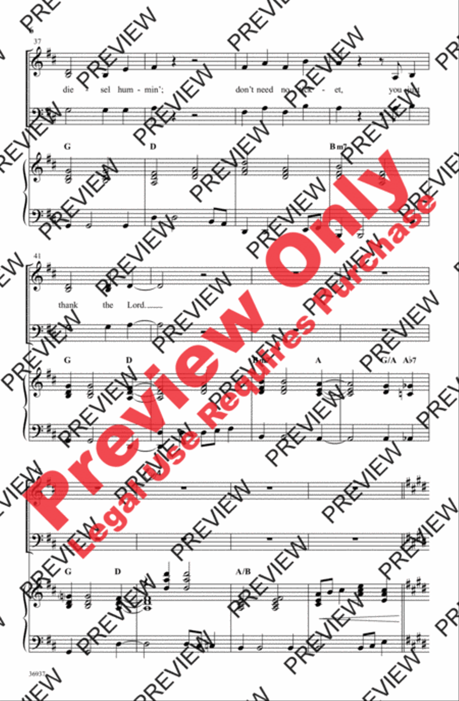 People Get Ready 3-Part scores gallery preview page 6
