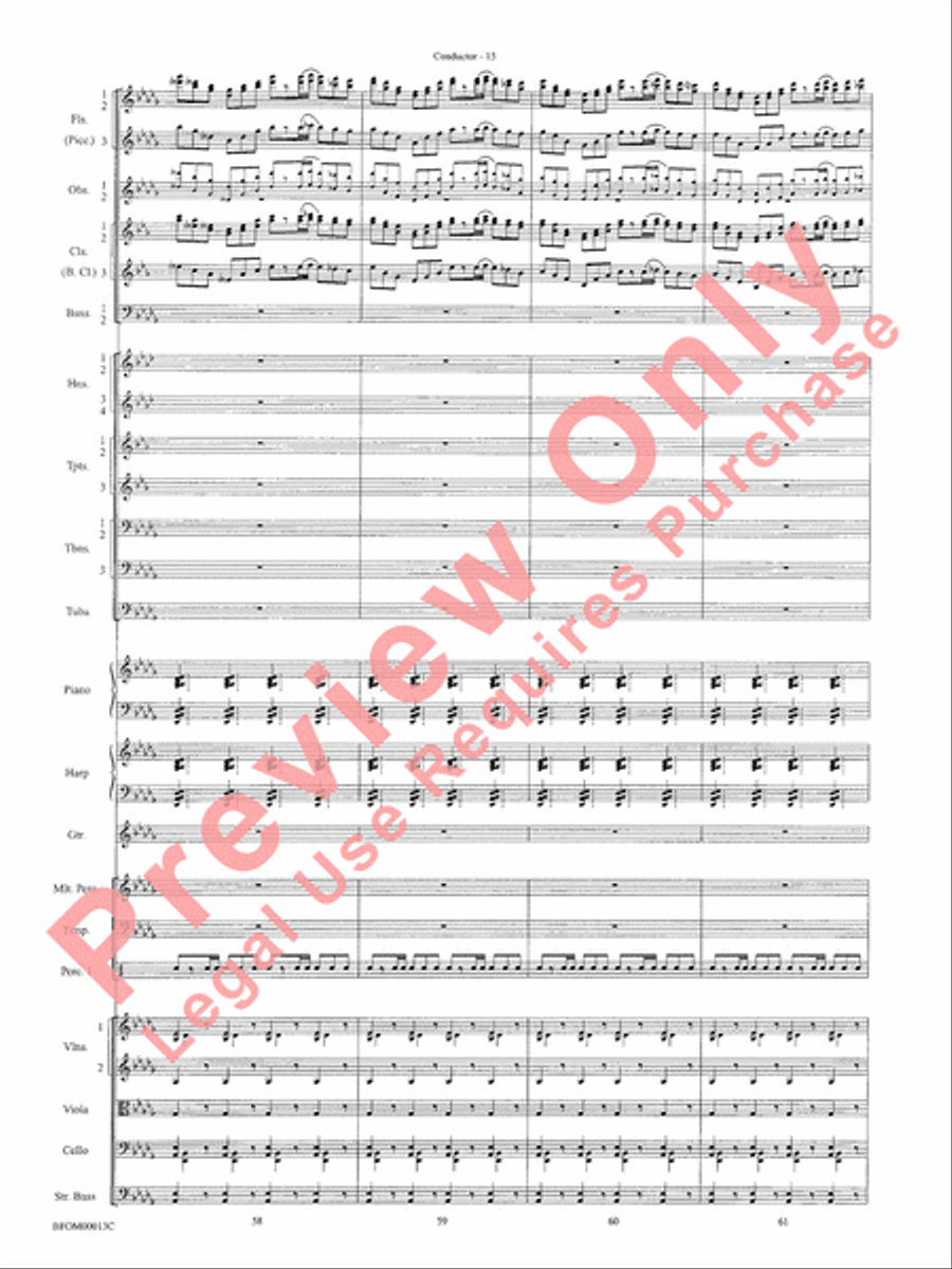 American Salute Full Orchestra scores gallery preview page 18