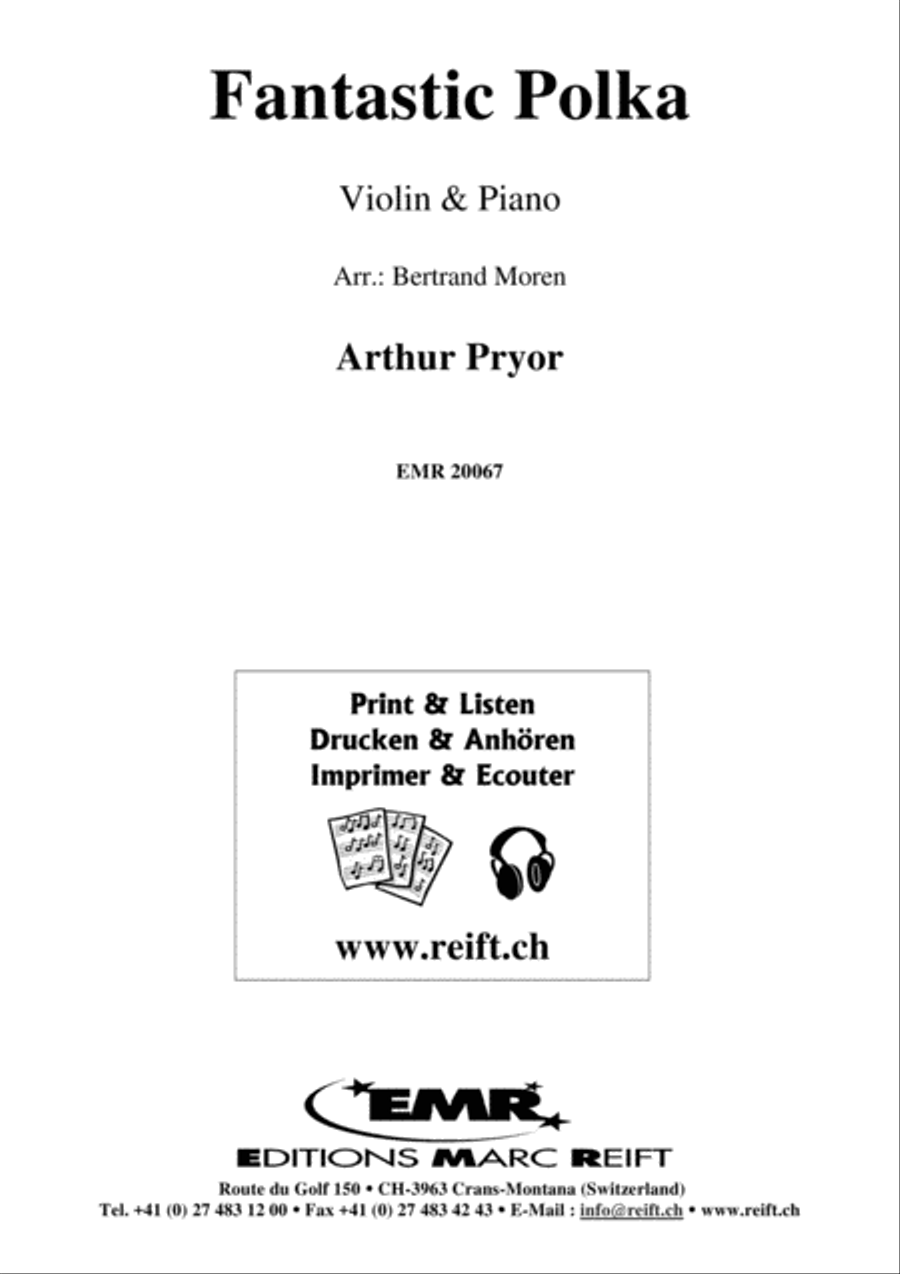 Fantastic Polka Violin Solo scores gallery preview page 2