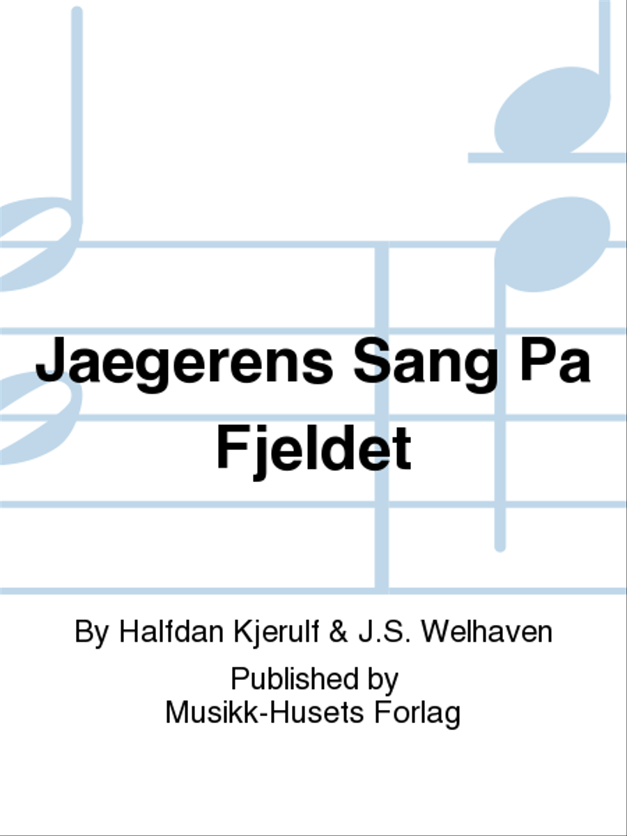 Jaegerens Sang Pa Fjeldet Men's Choir scores gallery preview page 1