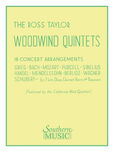 Ross Taylor Woodwind Quintets  usa Only 