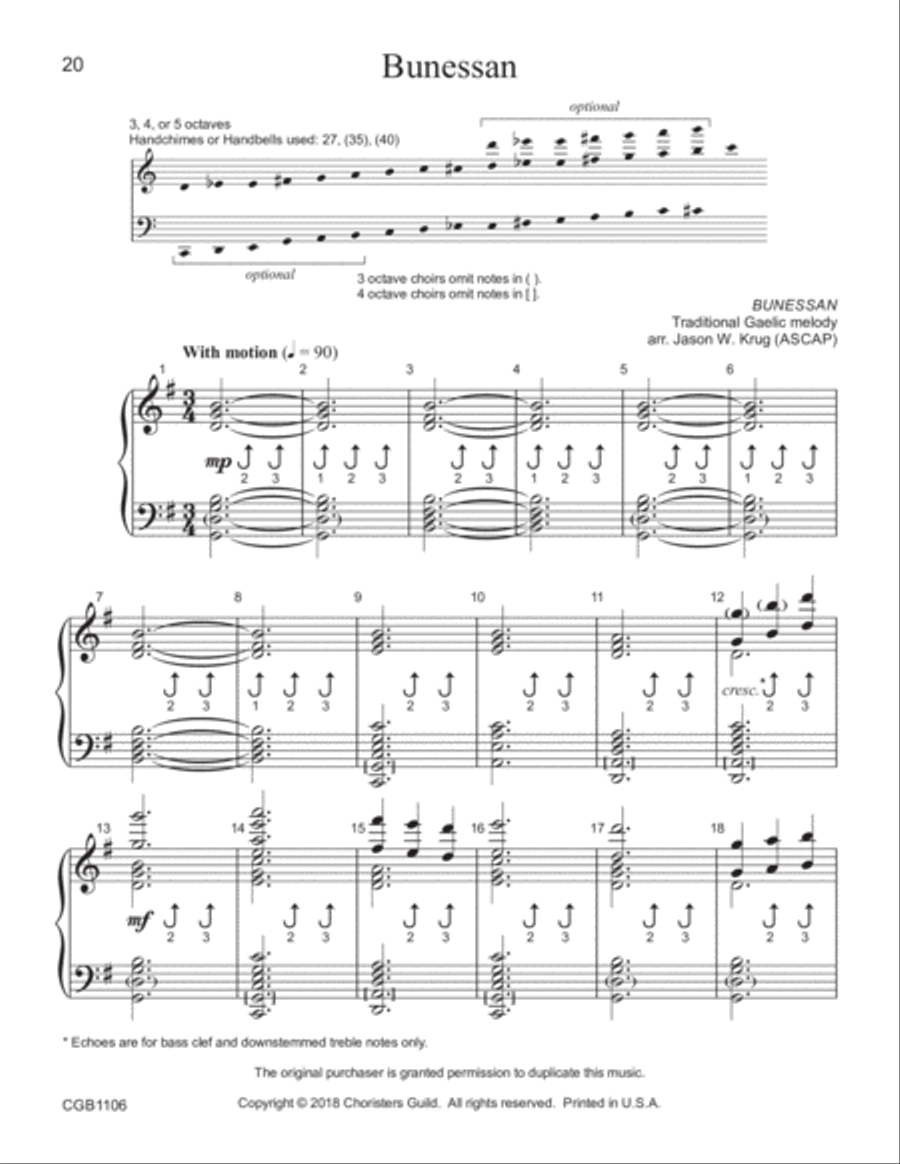 Across the Pond (3-5 octaves) by Various 5-Octaves - Sheet Music page 11