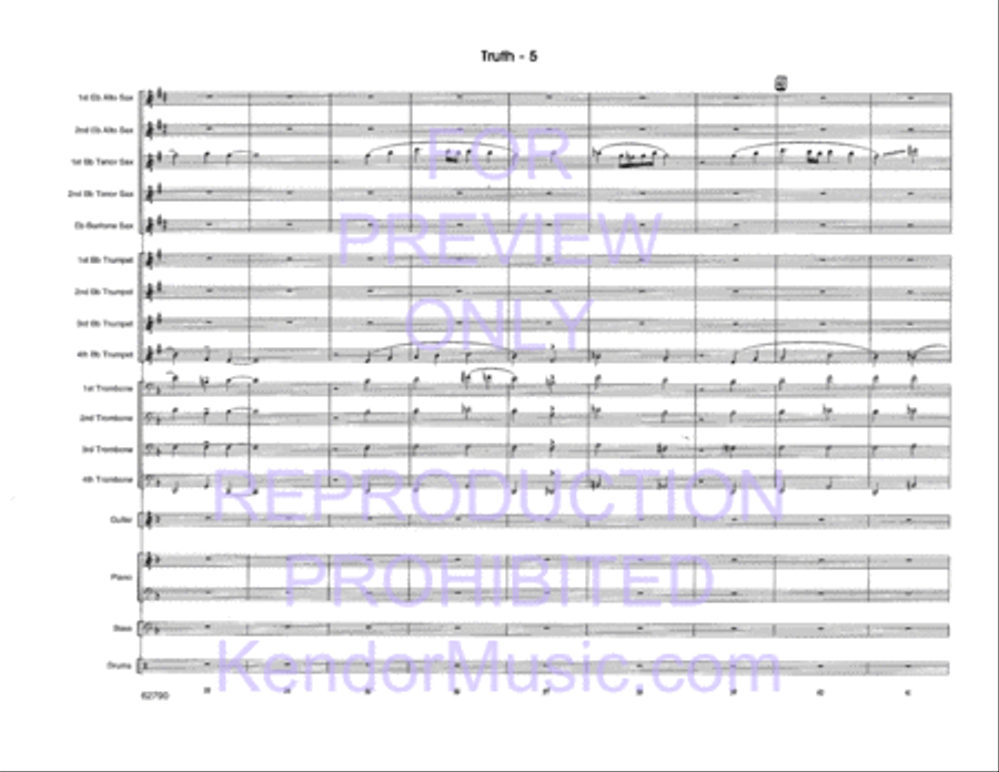 Truth Truth Jazz Ensemble scores gallery preview page 6