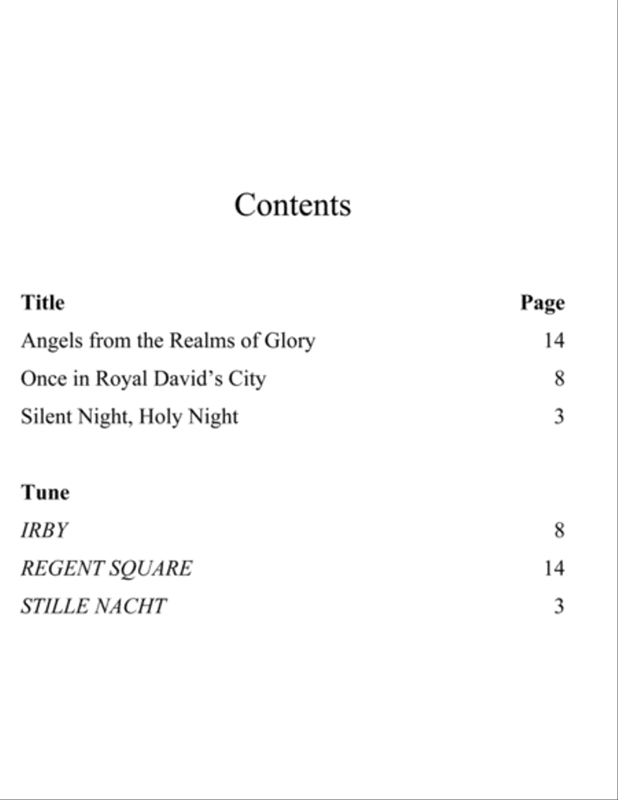 Three Christmas Preludes, Set 2 Organ scores gallery preview page 2