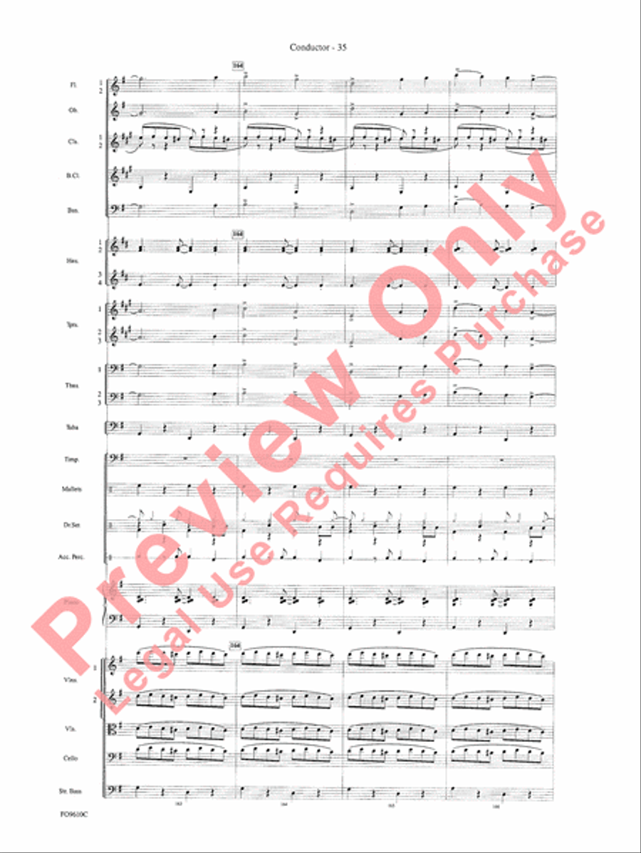 A Salute to the Big Apple Full Orchestra scores gallery preview page 37