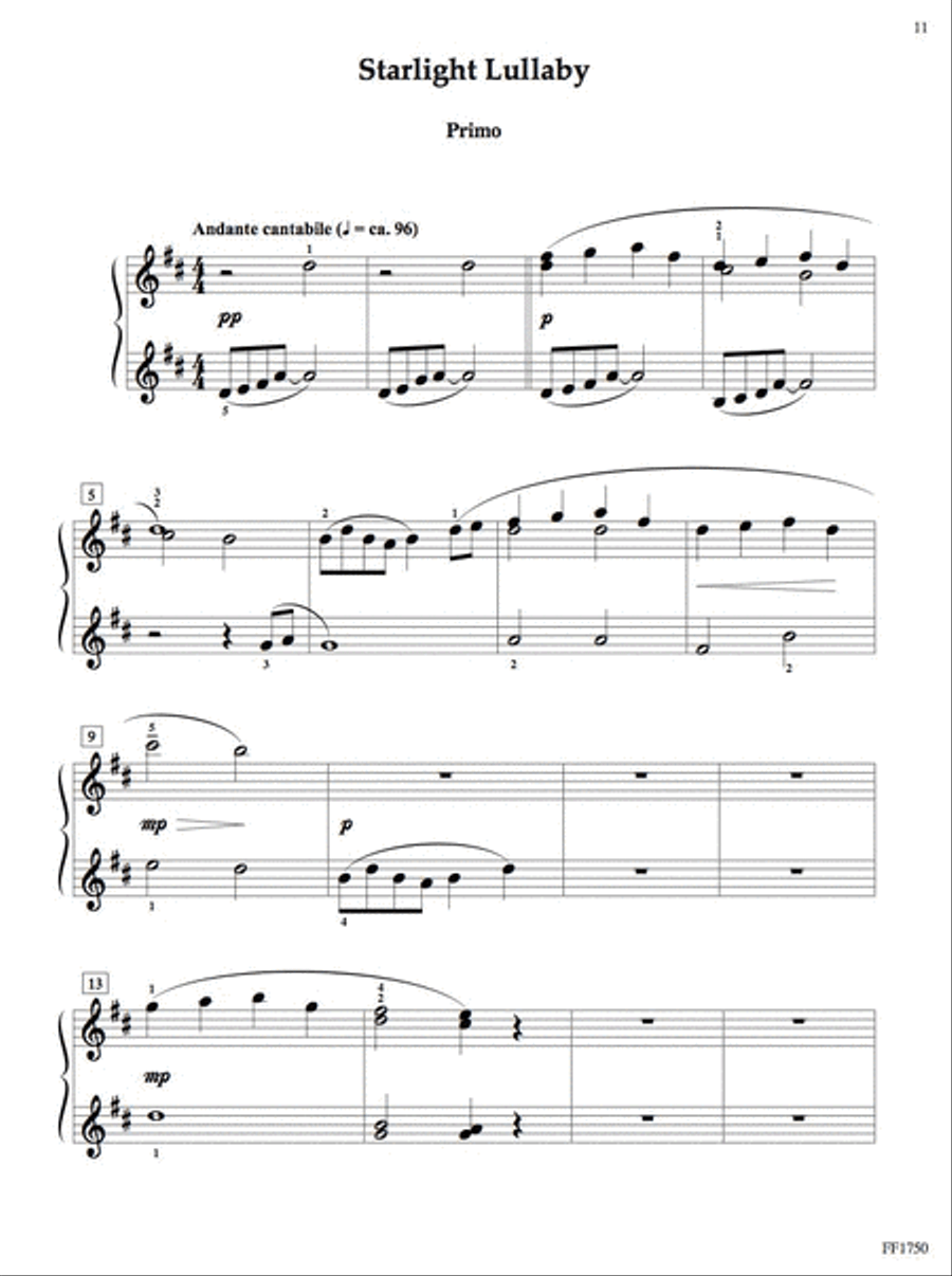 Gems for Two Small Ensemble scores gallery preview page 2