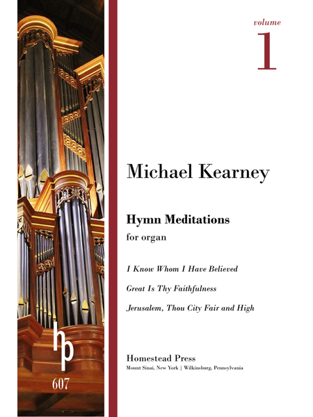 Kearney: Hymn Meditations, vol. 1 Organ Solo - Digital Sheet Music