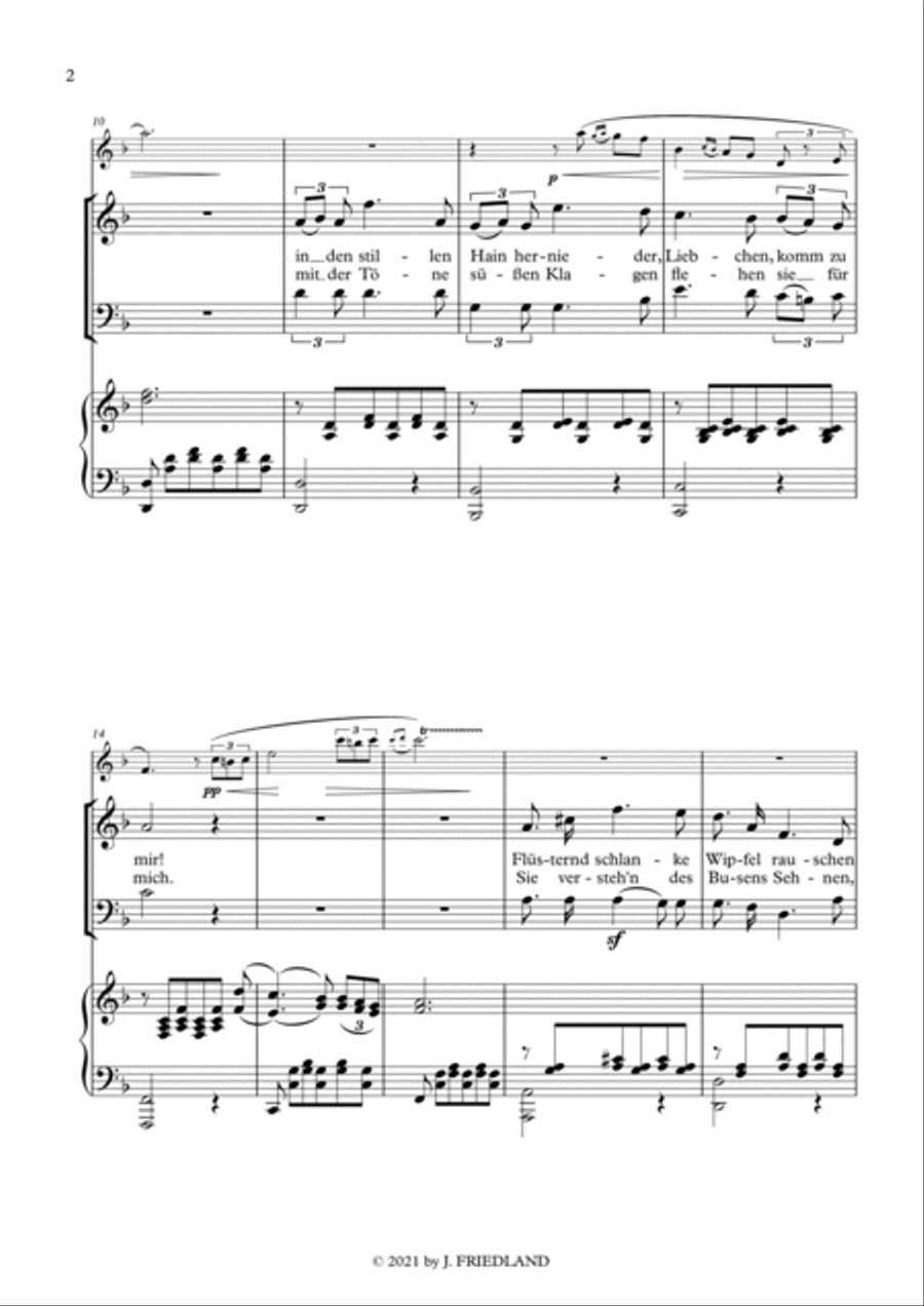 Serenade Piano scores gallery preview page 3