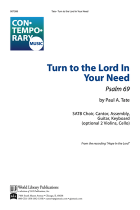Turn to the Lord In Your Need - String Trio Parts