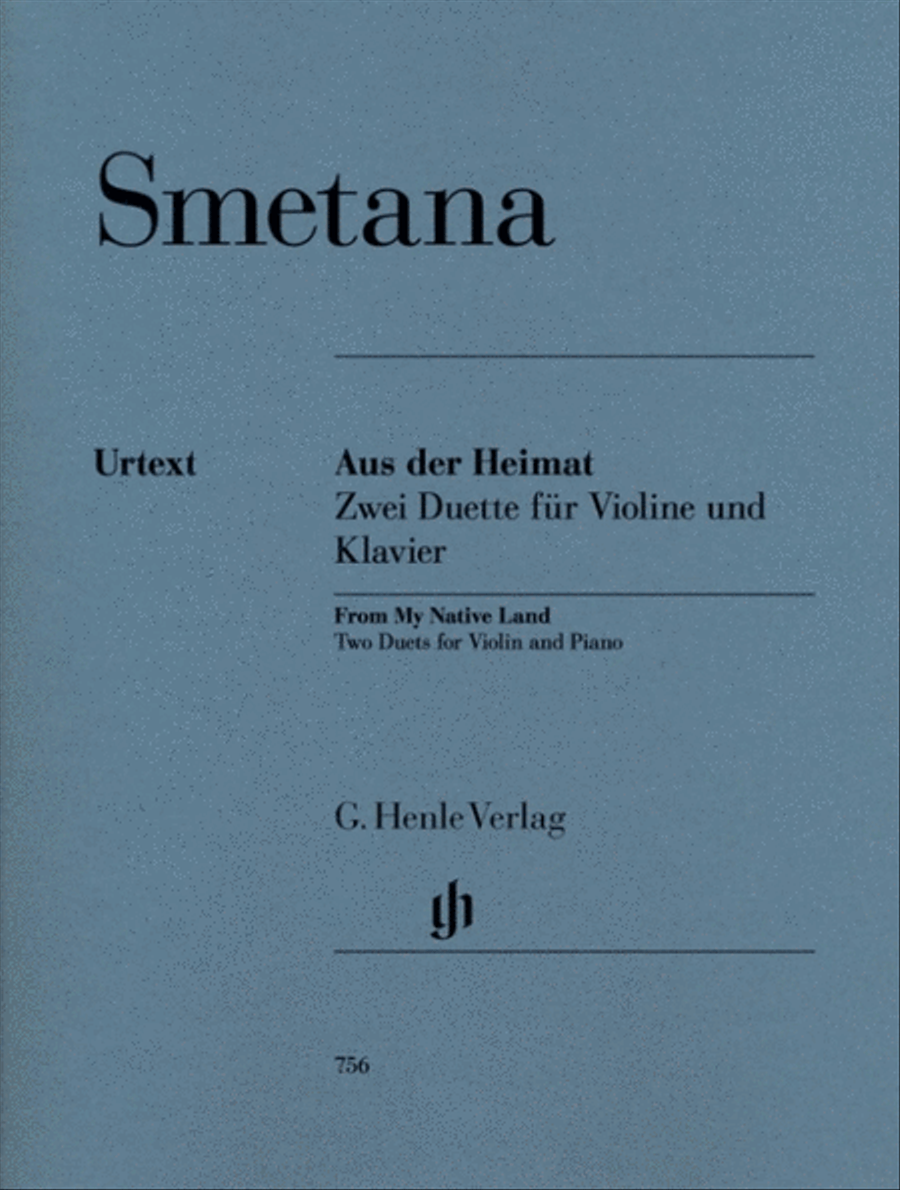 Smetana - From My Native Country Violin/Piano