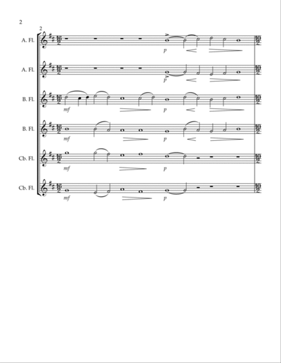 Salvation is Created Woodwind Ensemble scores gallery preview page 2