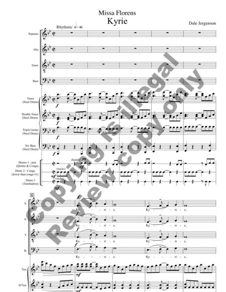 Missa Florens (Full Score)