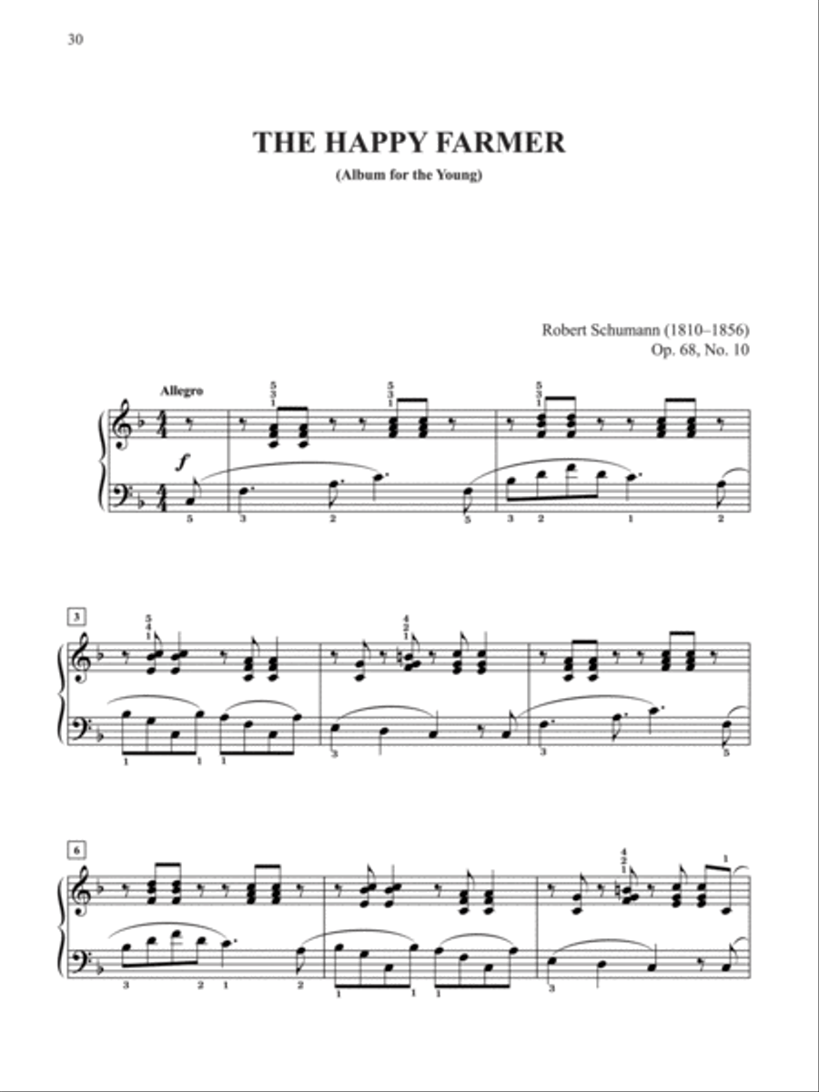 10 for 10 Sheet Music Classical Piano Solos Easy Piano scores gallery preview page 5