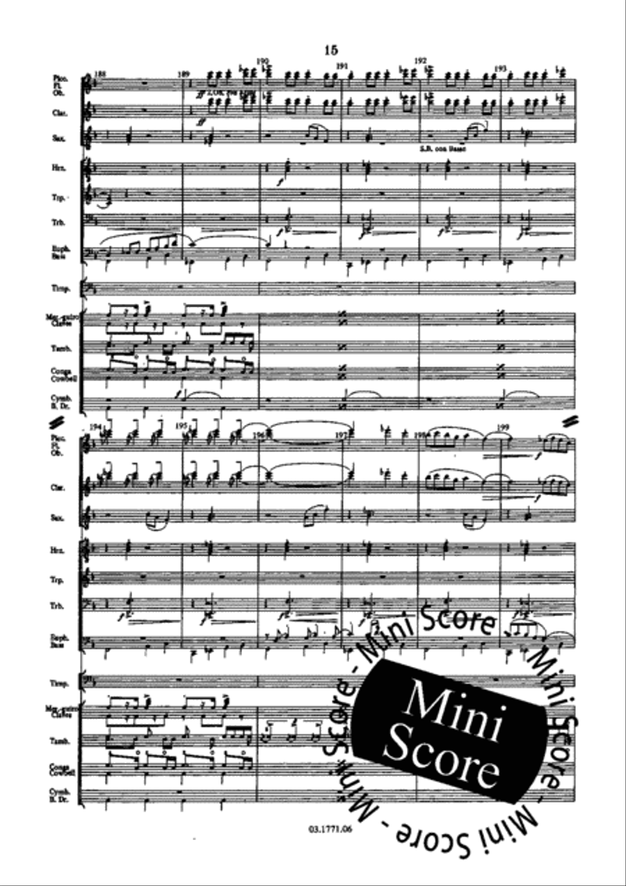 Eviva Caecilia Big Band scores gallery preview page 17