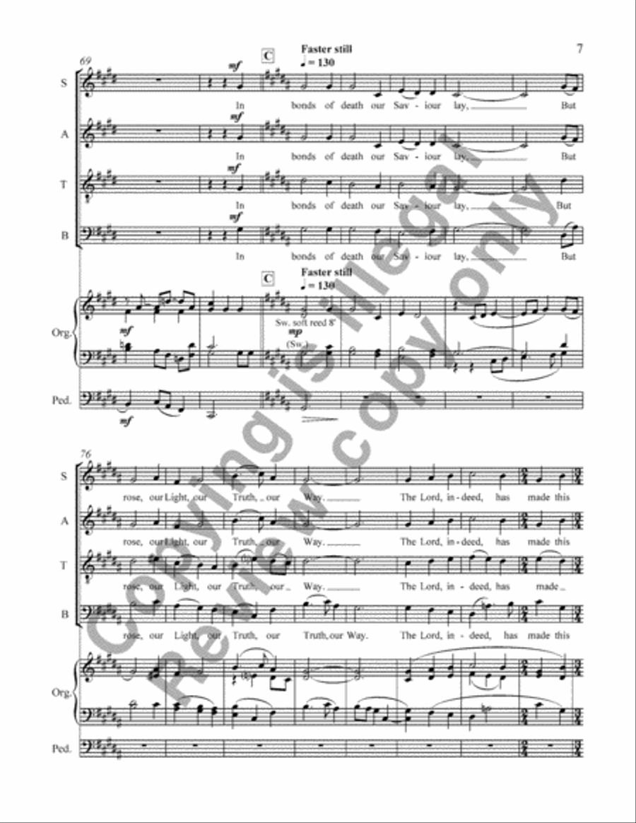 This Peerless Dawn 4-Part scores gallery preview page 26