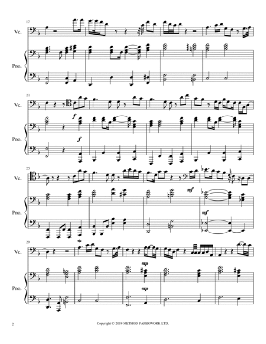 Just The Same Just The Same Piano scores gallery preview page 2
