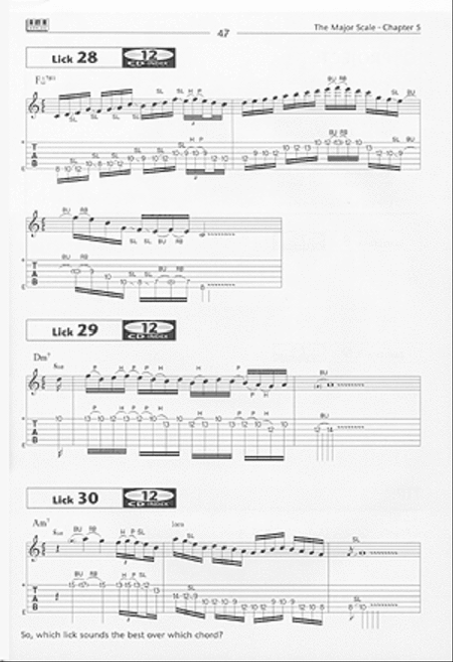 Rock Guitar Secrets Electric Guitar scores gallery preview page 4