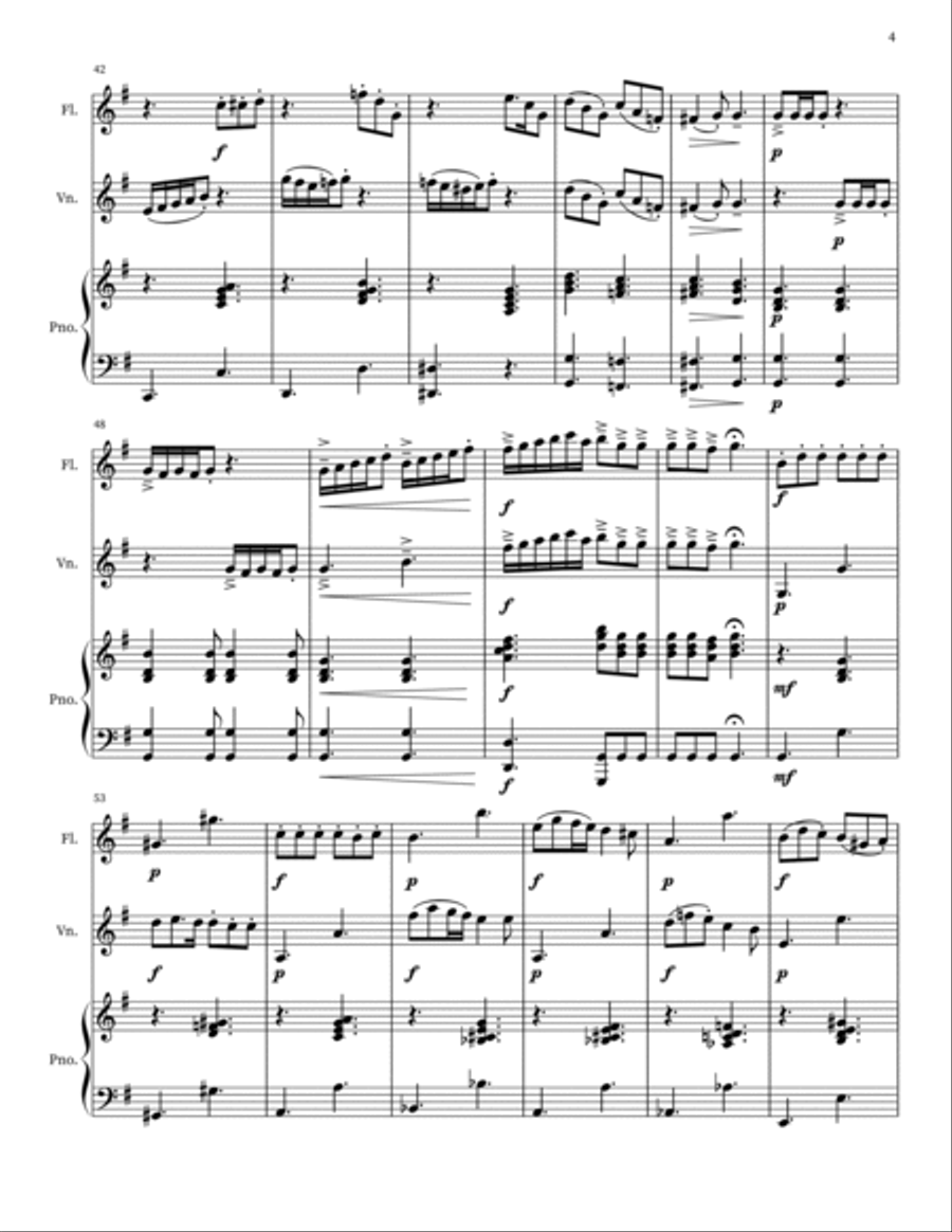 Christmas Morning Flute scores gallery preview page 4