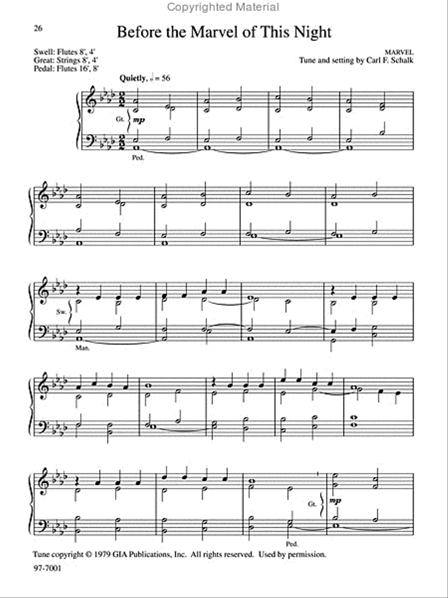 Musica Sacra: Easy Hymn Preludes for Organ, Vol. 1