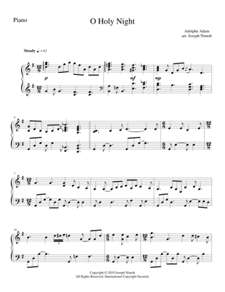 O Holy Night - Piano Part