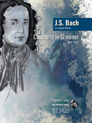 Book cover for Concerto in G minor BWV 1043