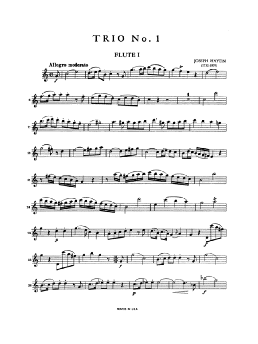 Four London Trios Four London Trios Small Ensemble scores gallery preview page 3