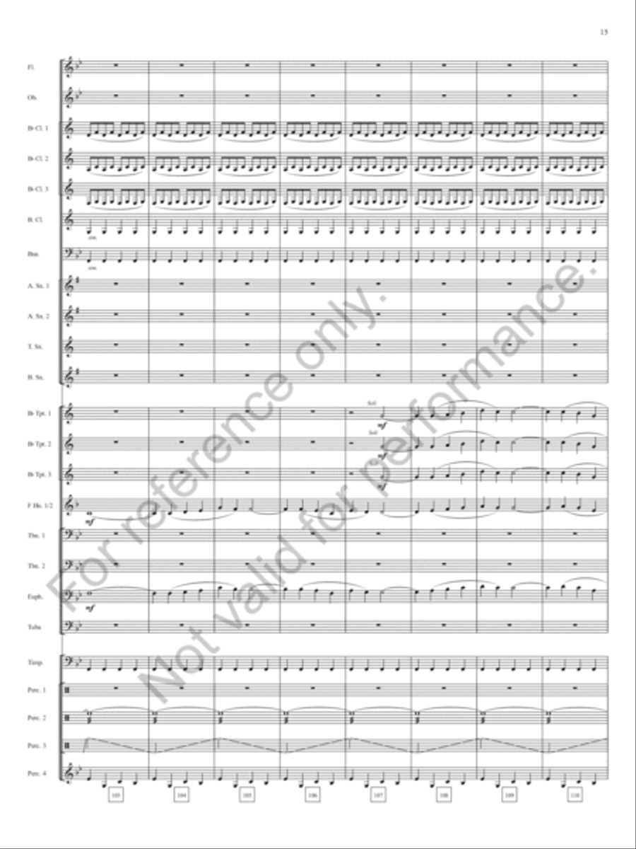 Mozart's Sandbox Mozart's Sandbox Concert Band scores gallery preview page 16